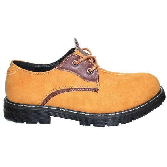camel brown mens dress shoes Camel Leather Brogues – Perfect Leather Dress Shoes for Weddings 43 main image 0